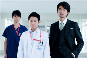 Itou Atsushi and Nakamura Toru in “Team Batista” Drama Special