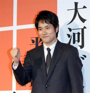Matsuyama Kenichi Lead in 2012 NHK Taiga Drama “Taira no Kiyomori”