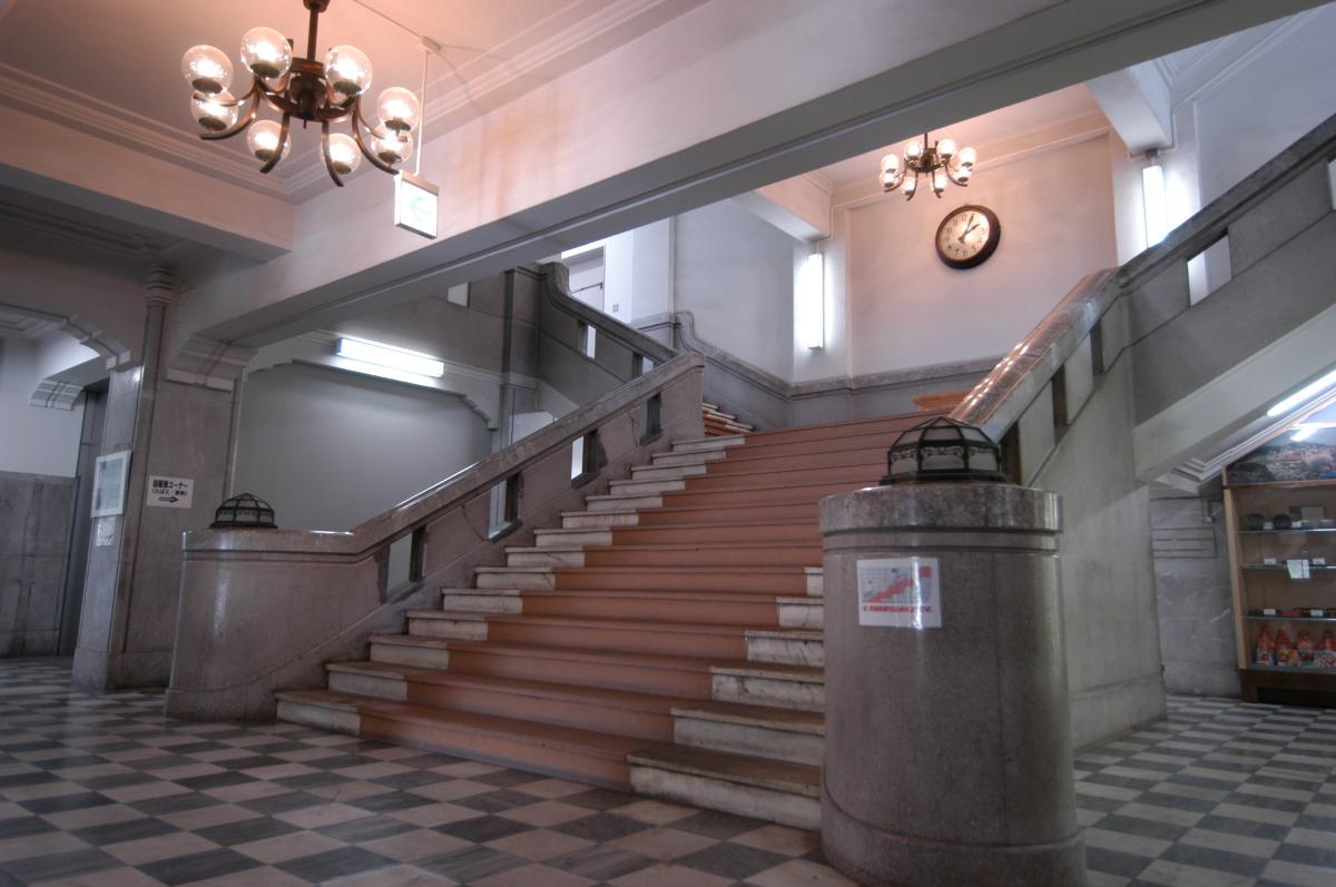 Former Ibaraki Prefectural Office Building Stairs
